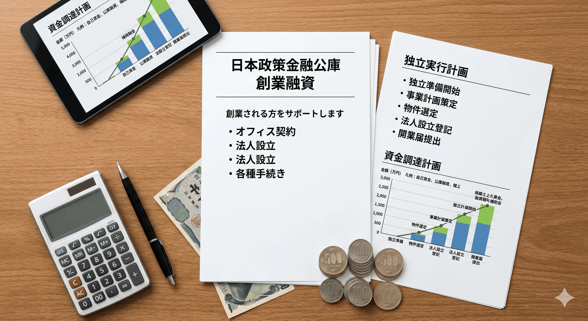 自己資金なし起業を本町で実現する5つの道筋